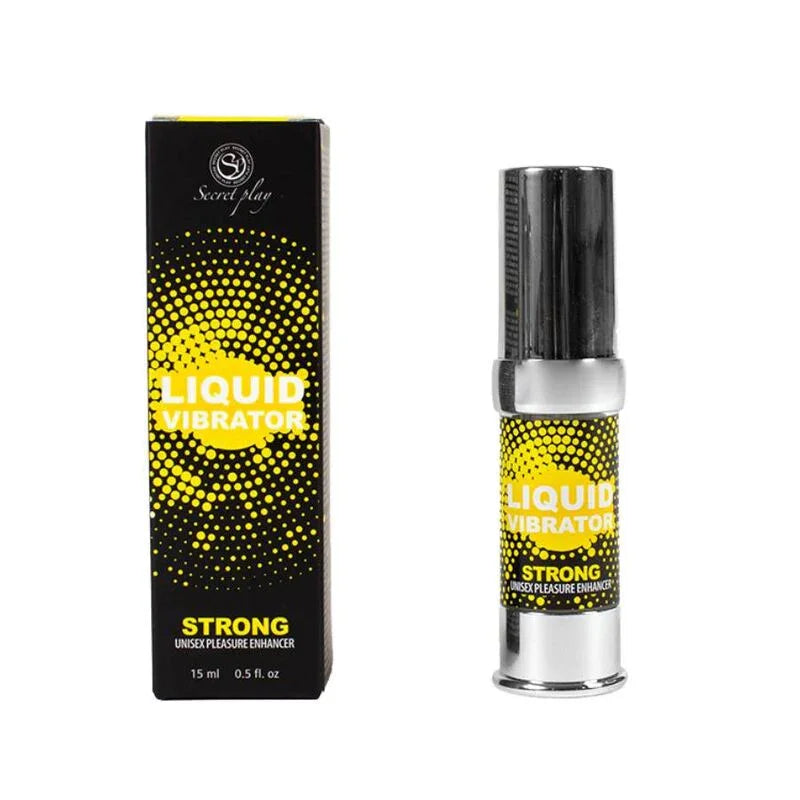 SECRETPLAY - VIBRADOR LÍQUIDO ESTIMULADOR UNISEX STRONG 15 ML - Nuvica