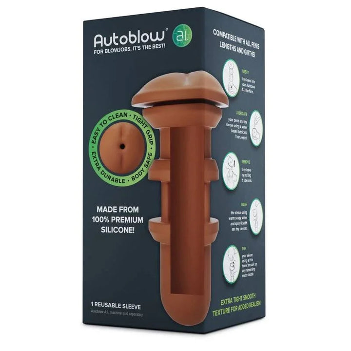 AUTOBLOW - MANGA ANO IA MARRÓN - Nuvica