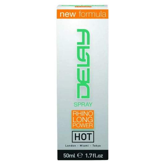 HOT - DELAY SPRAY RETARDANTE 50 ML - Nuvica