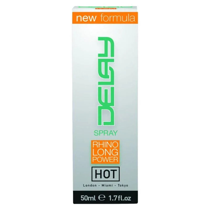 HOT - DELAY SPRAY RETARDANTE 50 ML - Nuvica