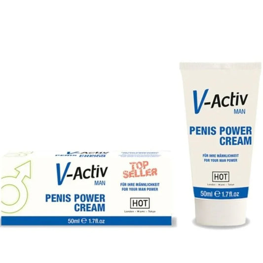 HOT - V-ACTIV CREMA POTENCIADORA HOMBRE 50ML - Nuvica