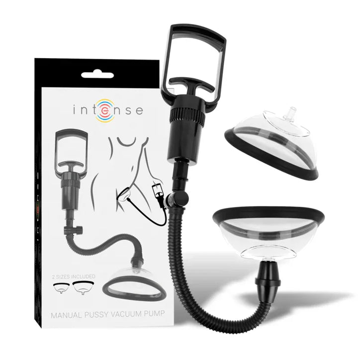 INTENSE - PUMP BOMBA MANUAL VAGINAL CON DOS COPAS INTERCAMBIABLES - Nuvica