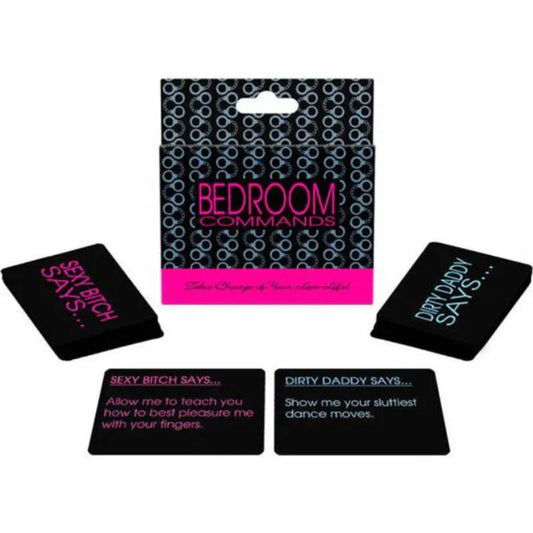 KHEPER GAMES - BEDROOM COMMANDS CARD GAME /EN - Nuvica