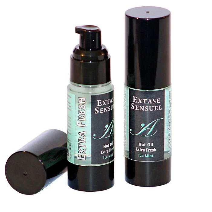 EXTASE SENSUAL - ACEITE MASAJE EFECTO EXTRA FRESH HIELO 30 ML - Nuvica