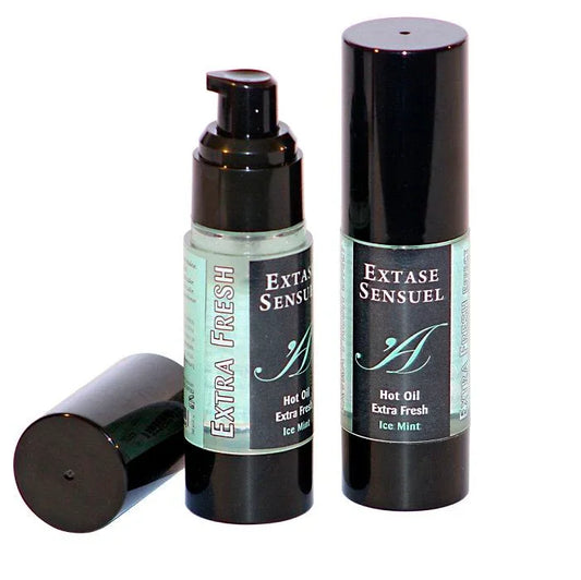 EXTASE SENSUAL - ACEITE MASAJE EFECTO EXTRA FRESH HIELO 30 ML - Nuvica