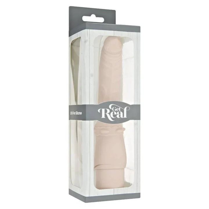 GET REAL - CLASSIC SMOOTH VIBRADOR NATURAL - Nuvica