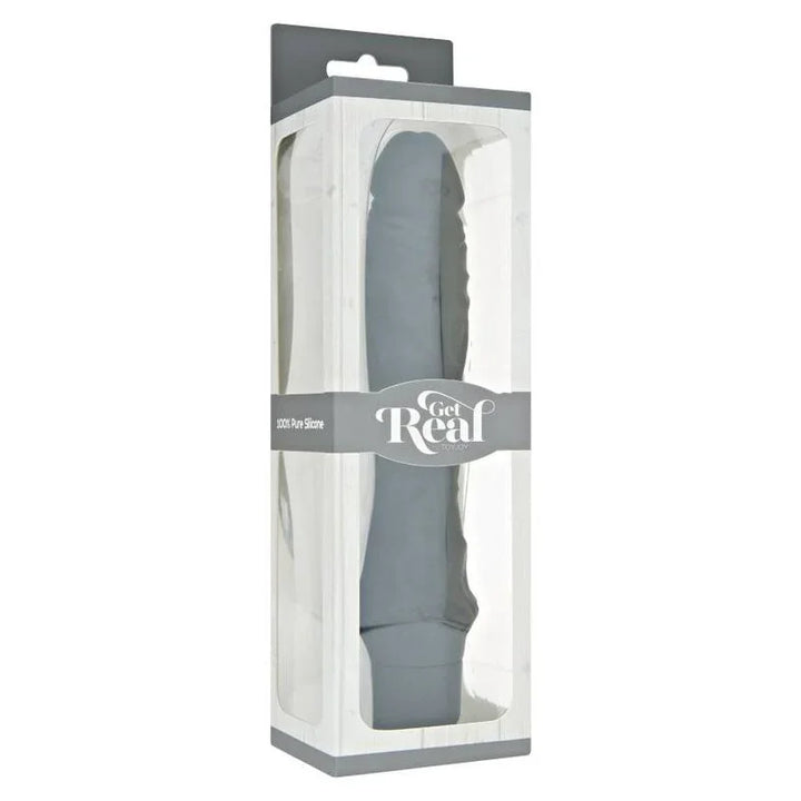 GET REAL - CLASSIC LARGE VIBRADOR NEGRO - Nuvica