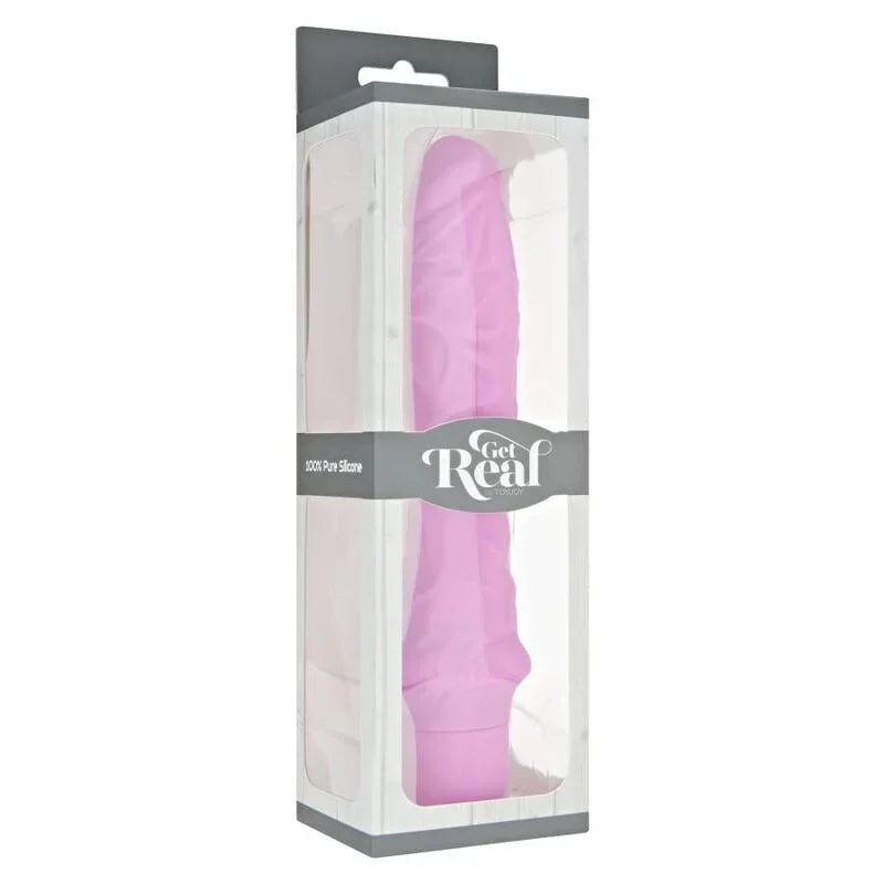 GET REAL - CLASSIC LARGE VIBRADOR ROSA - Nuvica