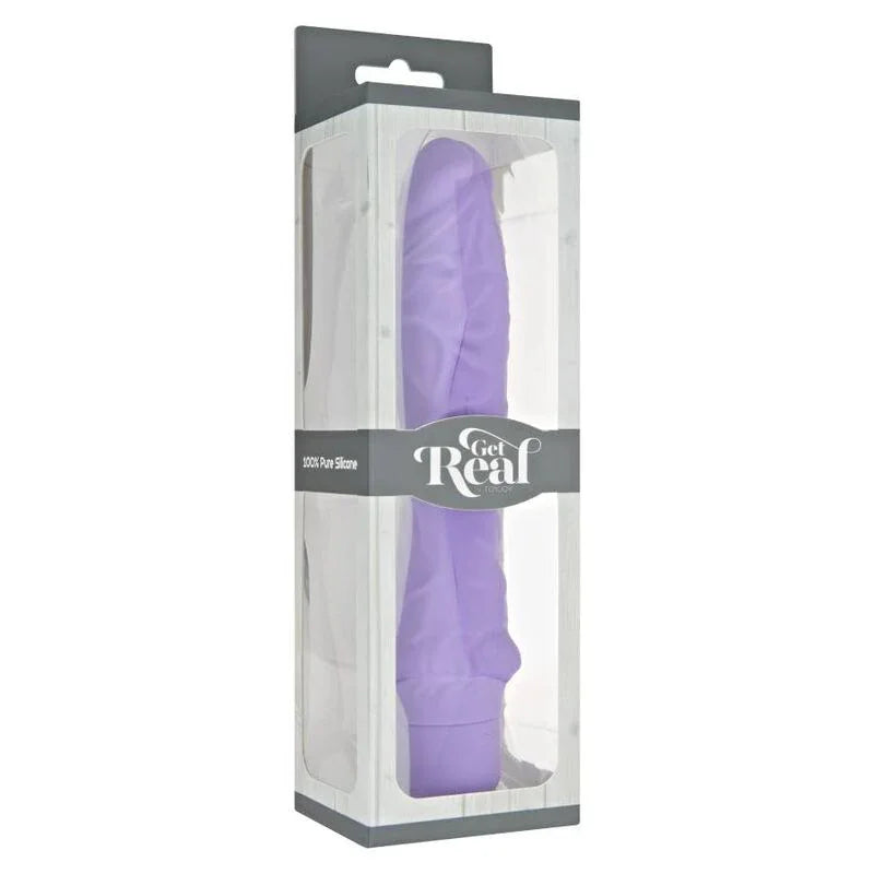 GET REAL - CLASSIC LARGE VIBRADOR MORADO - Nuvica