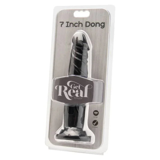 GET REAL - DONG 18 CM NEGRO - Nuvica