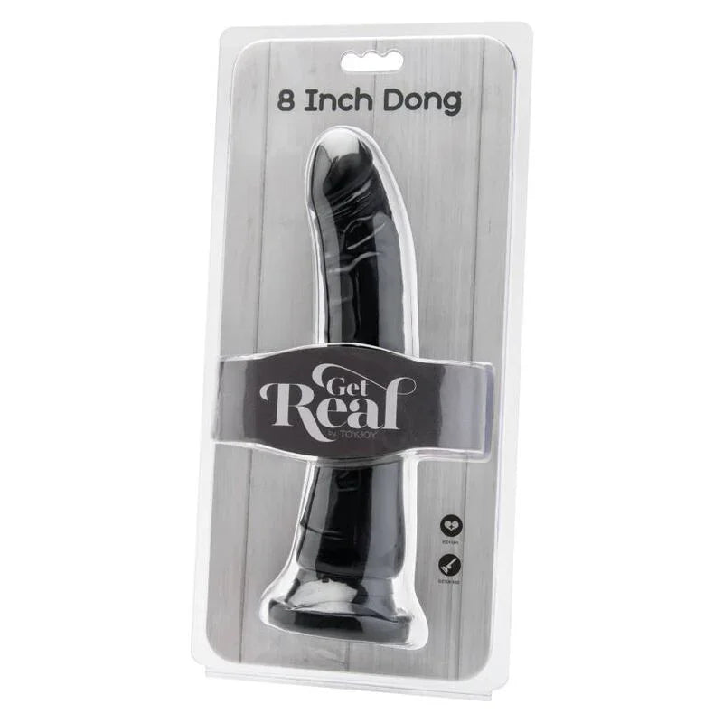GET REAL - DONG 20,5 CM NEGRO - Nuvica