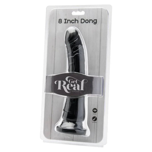 GET REAL - DONG 20,5 CM NEGRO - Nuvica