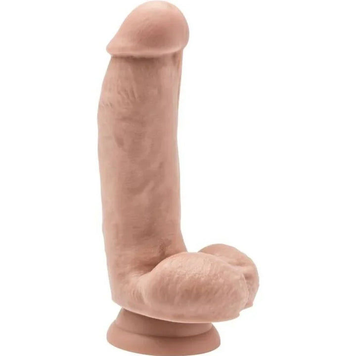 GET REAL - DILDO 12 CM CON TESTÍCULOS NATURAL - Nuvica