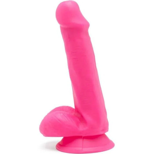 GET REAL - HAPPY DICKS DILDO 12 CM CON TESTÍCULOS ROSA - Nuvica