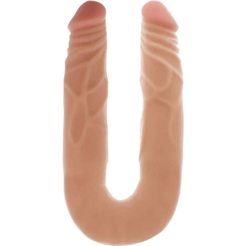 GET REAL - DOBLE DONG 35 CM NATURAL - Nuvica