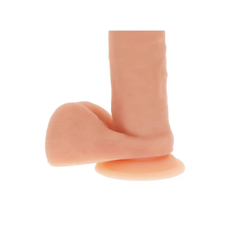 GET REAL - DILDO SILICONA 20,5 CM CON TESTÍCULOS NATURAL - Nuvica