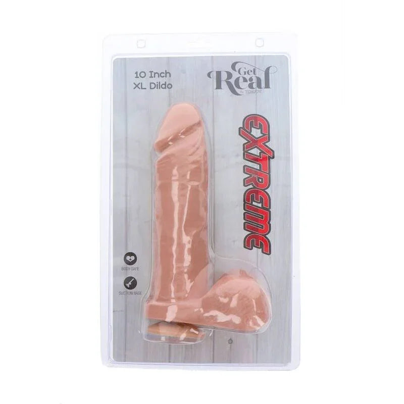 GET REAL - EXTREME XL DILDO 25,5 CM NATURAL - Nuvica