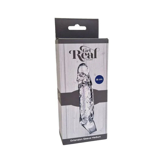 GET REAL - EXTENSION MEDIO 16 CM TRANSPARENTE - Nuvica