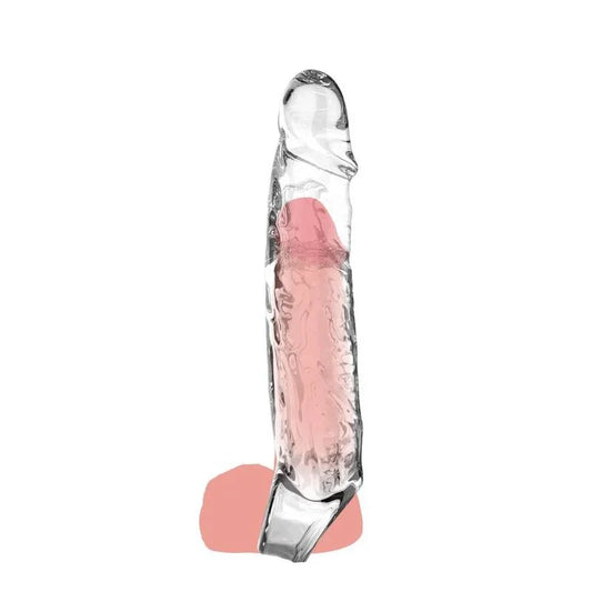 GET REAL - EXTENSION LARGO 19 CM TRANSPARENTE - Nuvica