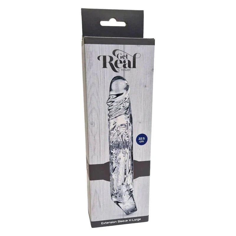 GET REAL - EXTENSION EXTRALARGO 22,5 CM TRANSPARENTE - Nuvica