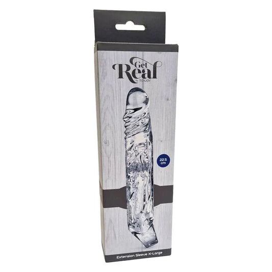 GET REAL - EXTENSION EXTRALARGO 22,5 CM TRANSPARENTE - Nuvica