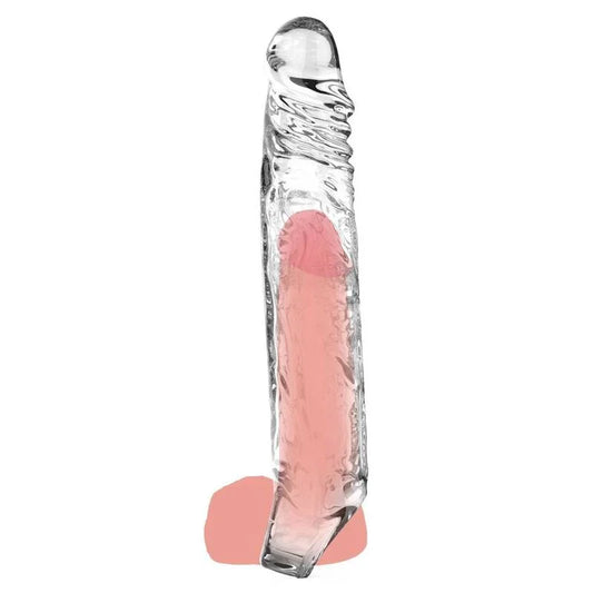 GET REAL - EXTENSION EXTRALARGO 22,5 CM TRANSPARENTE - Nuvica