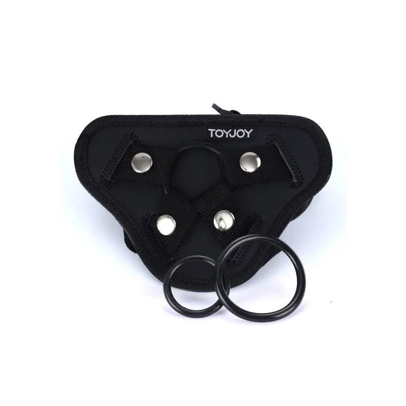 GET REAL - STRAP-ON HARNÉS NEGRO - Nuvica