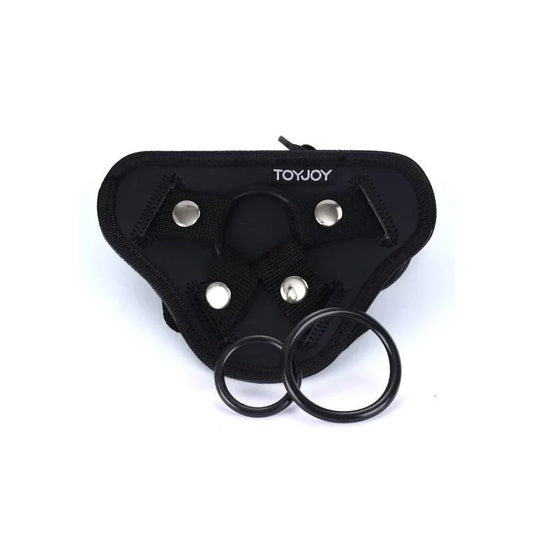 GET REAL - STRAP-ON HARNÉS NEGRO - Nuvica