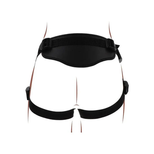 GET REAL - STRAP-ON DELUXE HARNÉS NEGRO - Nuvica