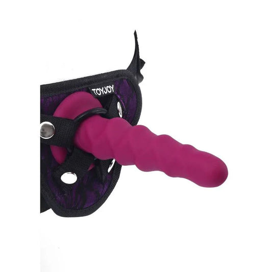 GET REAL - RIBBED DONG 12 CM ROJO - Nuvica