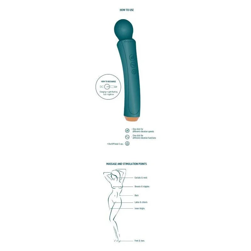 XOCOON - THE CURVED WAND VERDE - Nuvica