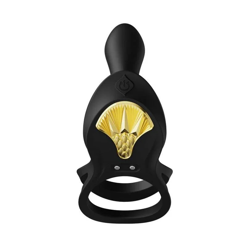 ZALO - BAYEK ANILLO VIBRADOR CONTROL REMOTO PAREJAS NEGRO - Nuvica