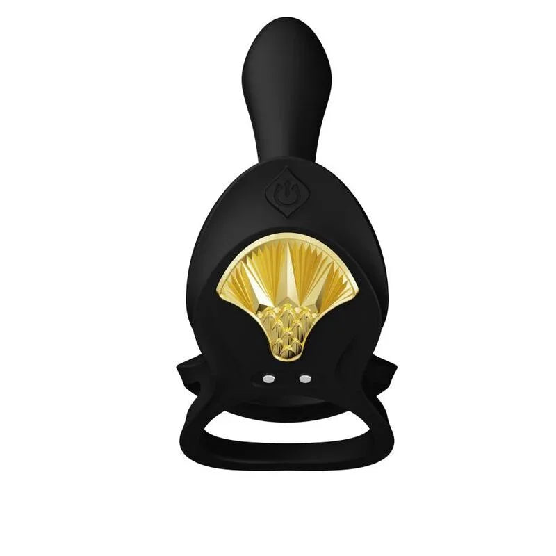 ZALO - BAYEK ANILLO VIBRADOR CONTROL REMOTO PAREJAS NEGRO - Nuvica