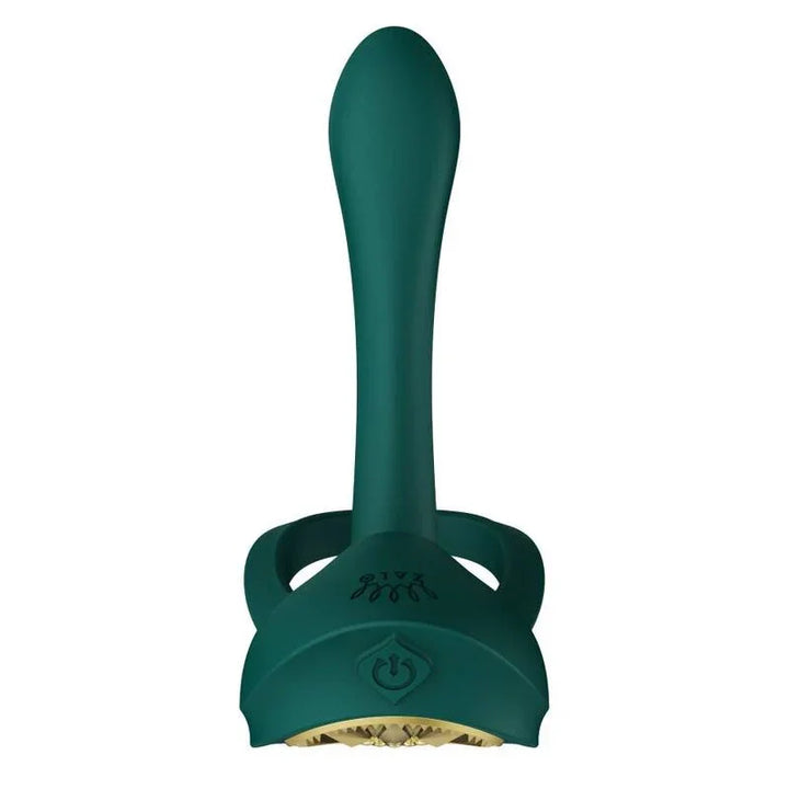 ZALO - BAYEK ANILLO VIBRADOR CONTROL REMOTO PAREJAS VERDE - Nuvica