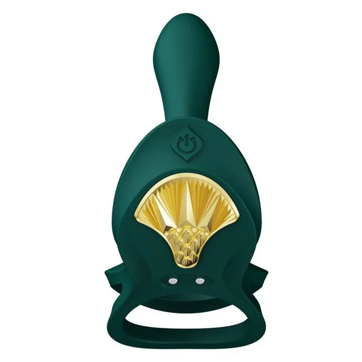 ZALO - BAYEK ANILLO VIBRADOR CONTROL REMOTO PAREJAS VERDE - Nuvica