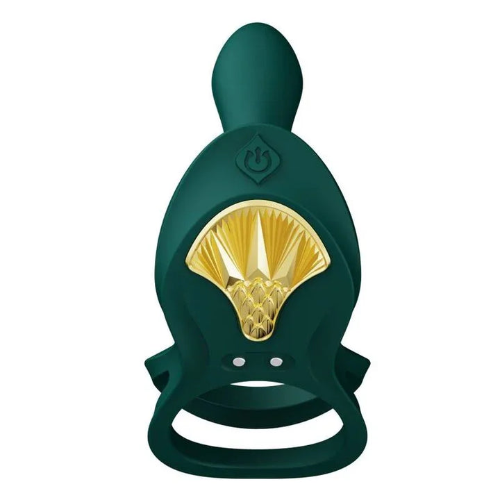 ZALO - BAYEK ANILLO VIBRADOR CONTROL REMOTO PAREJAS VERDE - Nuvica