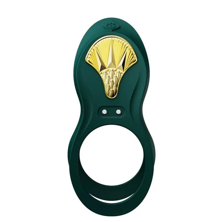 ZALO - BAYEK ANILLO VIBRADOR CONTROL REMOTO PAREJAS VERDE - Nuvica