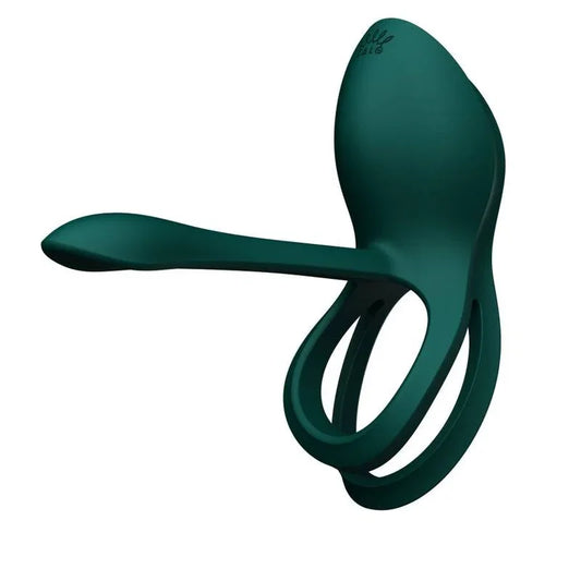 ZALO - BAYEK ANILLO VIBRADOR CONTROL REMOTO PAREJAS VERDE - Nuvica