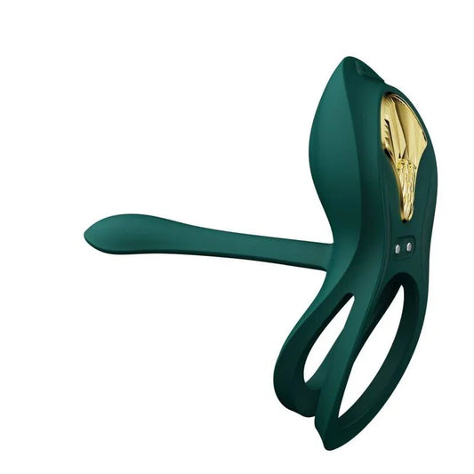 ZALO - BAYEK ANILLO VIBRADOR CONTROL REMOTO PAREJAS VERDE - Nuvica
