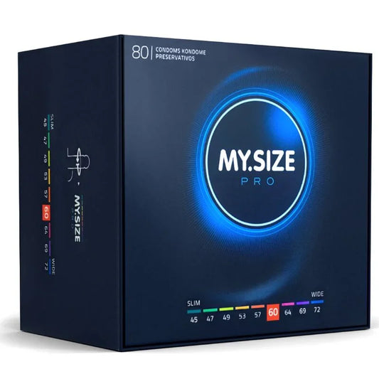 MY SIZE - PRO PRESERVATIVOS 60 MM 80 UNIDADES - Nuvica
