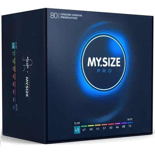 MY SIZE - PRO PRESERVATIVOS 45 MM 80 UNIDADES - Nuvica
