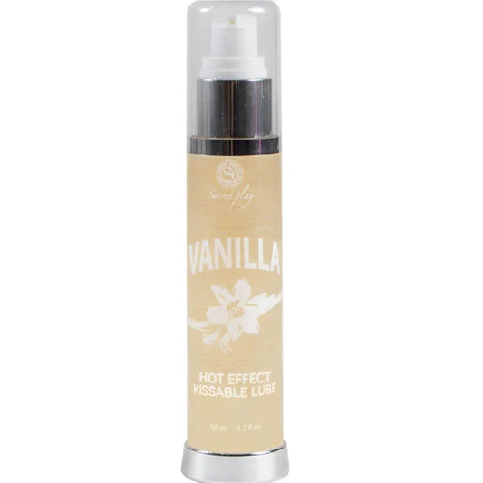 SECRETPLAY - LUBRICANTE 2-1 EFECTO CALOR VAINILLA 50 ML - Nuvica