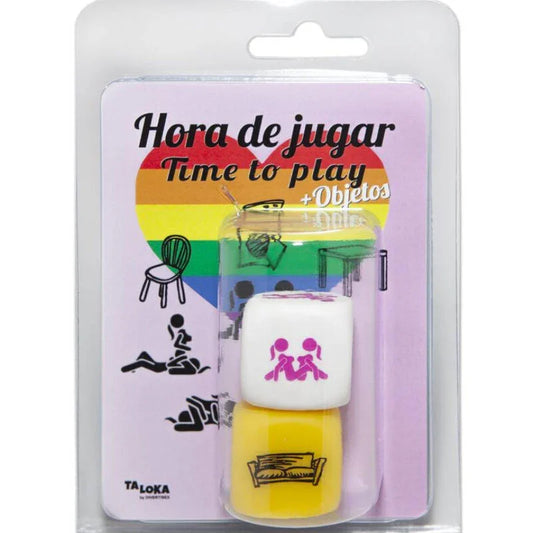 TALOKA - DADOS EROTICOS CON POSICIONES Y LUGARES HORA DE JUGAR - Nuvica
