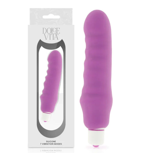 DOLCE VITA - GENIUS VIBRADOR SILICONA LILA - Nuvica