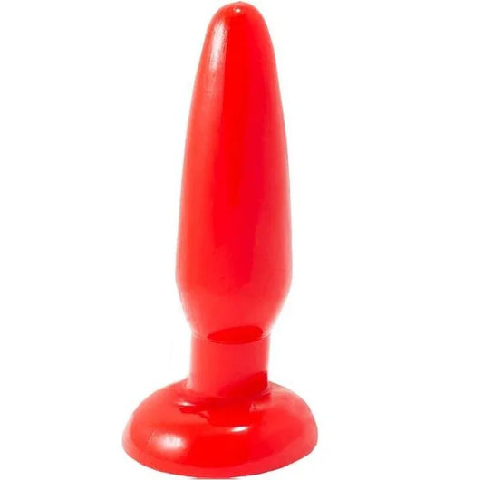 BAILE - PLUG ANAL PEQUEÑO ROJO 15 CM - Nuvica