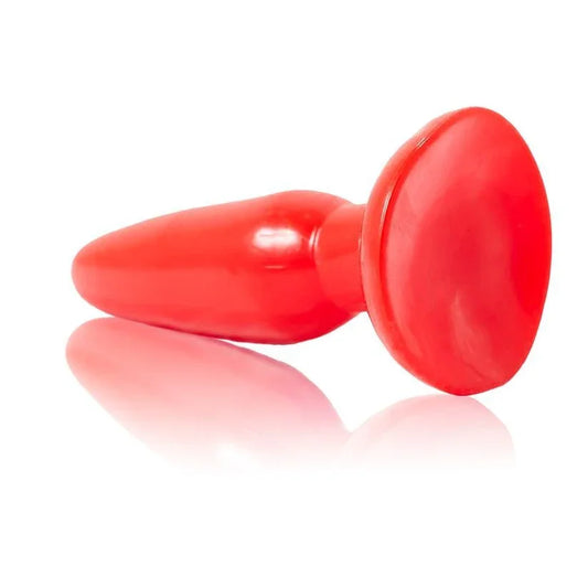 BAILE - PLUG ANAL PEQUEÑO ROJO 15 CM - Nuvica