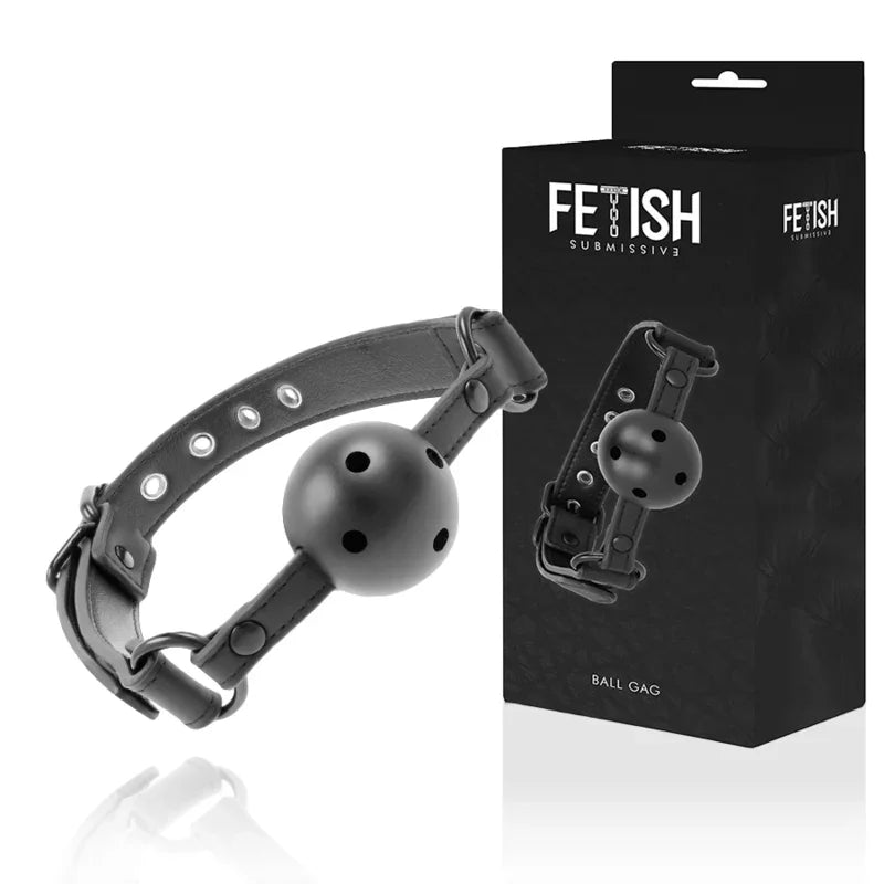 FETISH SUBMISSIVE - MORDAZA TRANSPIRABLE VEGANA - Nuvica