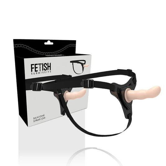 FETISH SUBMISSIVE HARNESS - SILICONA FLESH G-SPOT 12.5 CM - Nuvica
