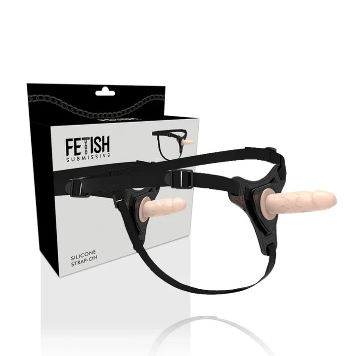 FETISH SUBMISSIVE HARNESS - SILICONA FLESH REALISTIC 12.5 CM - Nuvica