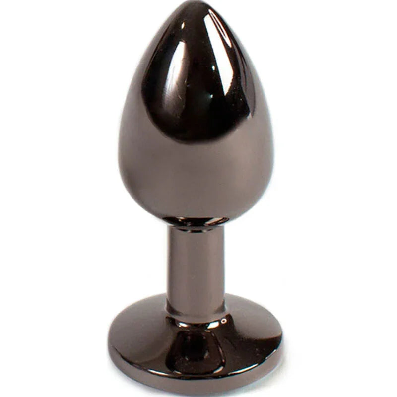 SECRETPLAY - GUNMETAL BUTT PLUG TALLA S 7 CM - Nuvica